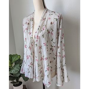 Floral cardigan